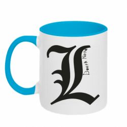 Кружка двоколірна 320ml EL Death note logo - FATLINE Кружка двоколірна 320ml EL Death note logo