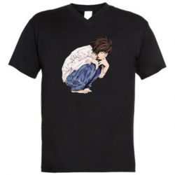 Чоловічі футболки з V-подібним вирізом