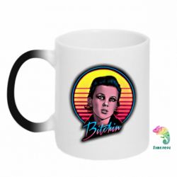 Кружка-хамелеон Eleven Stranger Things - FATLINE Кружка-хамелеон Eleven Stranger Things