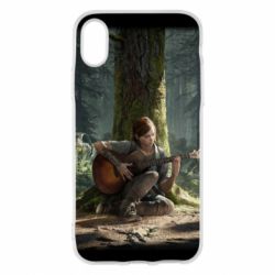 Чехол из раздела The Last of Us Ellie Plays Guitar для Apple iPhone X/Xs - FATLINE Чехол из раздела The Last of Us Ellie Plays Guitar для Apple iPhone X/Xs