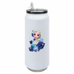 Термобанка 500ml Elsa and roses - FATLINE Термобанка 500ml Elsa and roses
