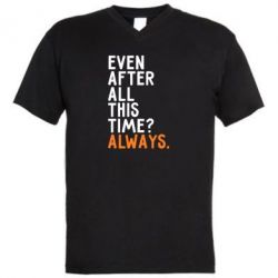 Чоловічі футболки з V-подібним вирізом