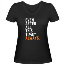 Жіночі футболки з V-подібним вирізом - FATLINE