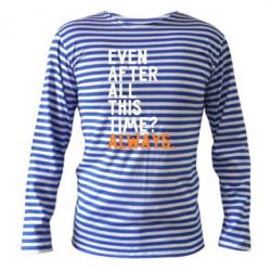 Тільняшки з довгим рукавом