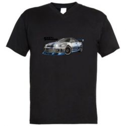 Чоловічі футболки з V-подібним вирізом