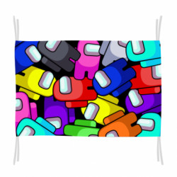 Флаг Among us multicolored
