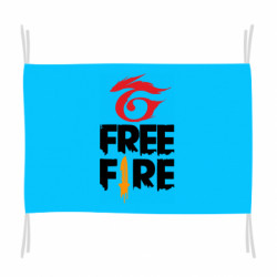 Флаг Garena and Free Fire logo