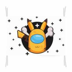 Флаг Pikachu Pluses - FATLINE Флаг Pikachu Pluses