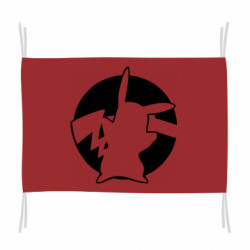 Флаг Pikachu silhouette