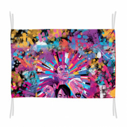 Флаг RHCP Art - FATLINE Флаг RHCP Art