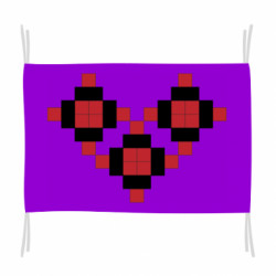 Прапор Серце вишиванка - FATLINE Прапор Серце вишиванка