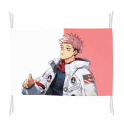 Флаг Street style Yuji Itadori - FATLINE Флаг Street style Yuji Itadori