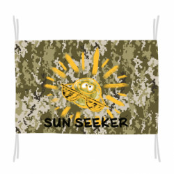 Флаг Sun and text - FATLINE Флаг Sun and text