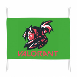 Флаг Valorant girl