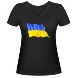 Жіночі футболки з V-подібним вирізом - FATLINE