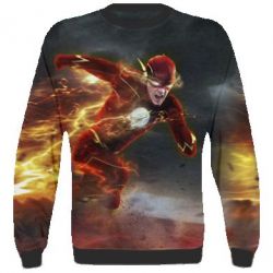 3D свитшот Flash in move - FATLINE 3D свитшот Flash in move