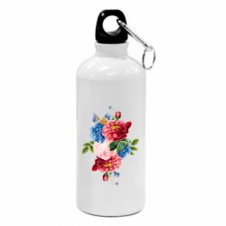 Фляга Flowers and butterfly - FATLINE Фляга Flowers and butterfly