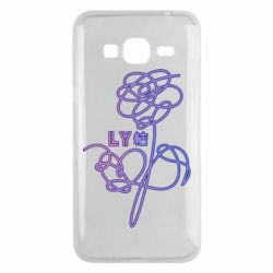 Чехол из раздела BTS Flowers line bts для Samsung J3 2016 - FATLINE Чехол из раздела BTS Flowers line bts для Samsung J3 2016