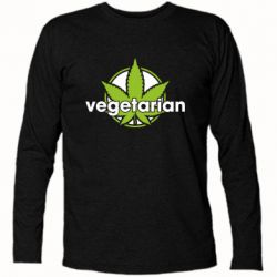 Футболка с длинным рукавом Vegetarian hemp - FATLINE Футболка с длинным рукавом Vegetarian hemp