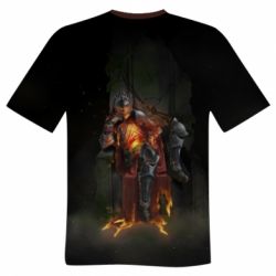 Чоловіча 3D футболка Game Dark Souls - FATLINE Чоловіча 3D футболка Game Dark Souls