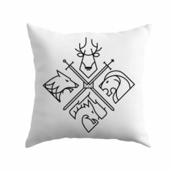 Подушки габардин