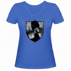 Женские футболки с V-образным вырезом - FATLINE