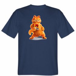 Мужская футболка Stedman Гарфилд с короной - FATLINE Мужская футболка Stedman Гарфилд с короной