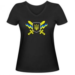 Жіночі футболки з V-подібним вирізом - FATLINE