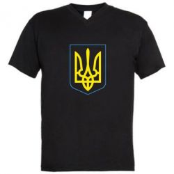 Чоловічі футболки з V-подібним вирізом - FATLINE