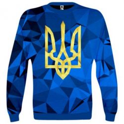 3D свитшот Герб Украины Poly