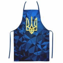 3D фартук Герб Украины Poly