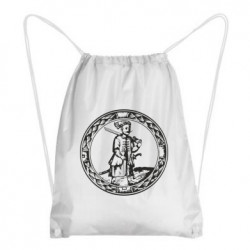 Рюкзак-мешок Герб Війська Запорозького - FATLINE Рюкзак-мешок Герб Війська Запорозького