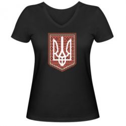 Жіночі футболки з V-подібним вирізом - FATLINE