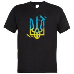 Чоловічі футболки з V-подібним вирізом - FATLINE