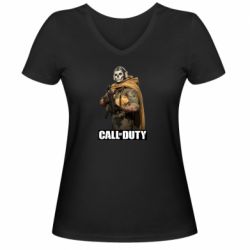 Женские футболки с V-образным вырезом