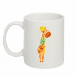 Кружка 320ml Giraffe in a scarf - FATLINE Кружка 320ml Giraffe in a scarf