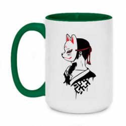 Кружки двухцветные 420ml