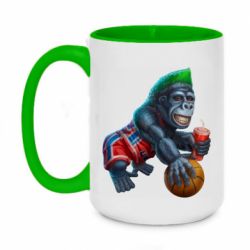 Кружки двухцветные 420ml