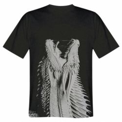 Чоловіча 3D футболка Gray dragon - FATLINE Чоловіча 3D футболка Gray dragon