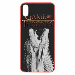 Чехол из раздела Динозавры Gray dragon для Apple iPhone X/Xs - FATLINE Чехол из раздела Динозавры Gray dragon для Apple iPhone X/Xs