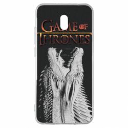 Чехол из раздела Игра престолов Gray dragon для Xiaomi Redmi 8A - FATLINE Чехол из раздела Игра престолов Gray dragon для Xiaomi Redmi 8A