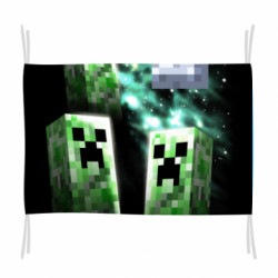 Прапор Green Minecraft - FATLINE Прапор Green Minecraft