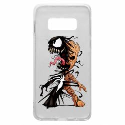Чехол из раздела Сериалы и кино Groot and Venom для Samsung S10e - FATLINE Чехол из раздела Сериалы и кино Groot and Venom для Samsung S10e