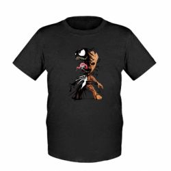 Дитяча футболка Groot and Venom - FATLINE Дитяча футболка Groot and Venom