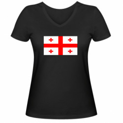 Жіночі футболки з V-подібним вирізом