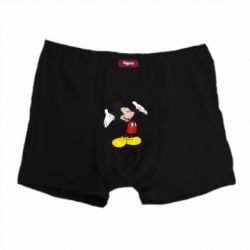 Мужские трусы Happy Mickey Mouse - FATLINE Мужские трусы Happy Mickey Mouse