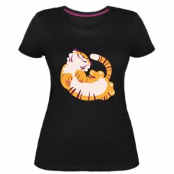 Женские стрейчевые футболки