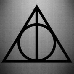 Наклейка Harry Potter logo - FATLINE Наклейка Harry Potter logo