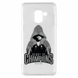 Чехол для Samsung A8 2018 Heart of Champions