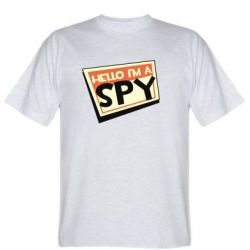 Мужская футболка Stedman Hello i'm a spy - FATLINE Мужская футболка Stedman Hello i'm a spy